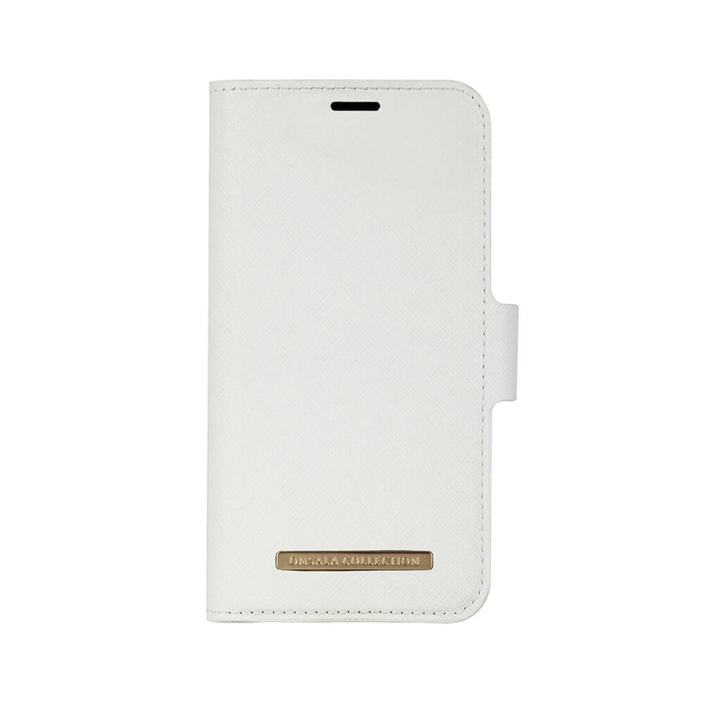 onsala-onsala-collection-mobilfodral Saffiano White iPhone 12 Mini
